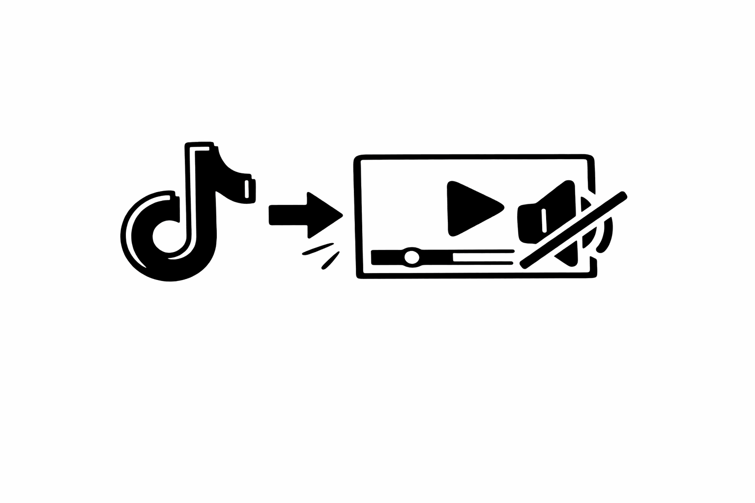 Step-by-step guide to removing audio from TikTok videos and building a library of silent base clips for content creators